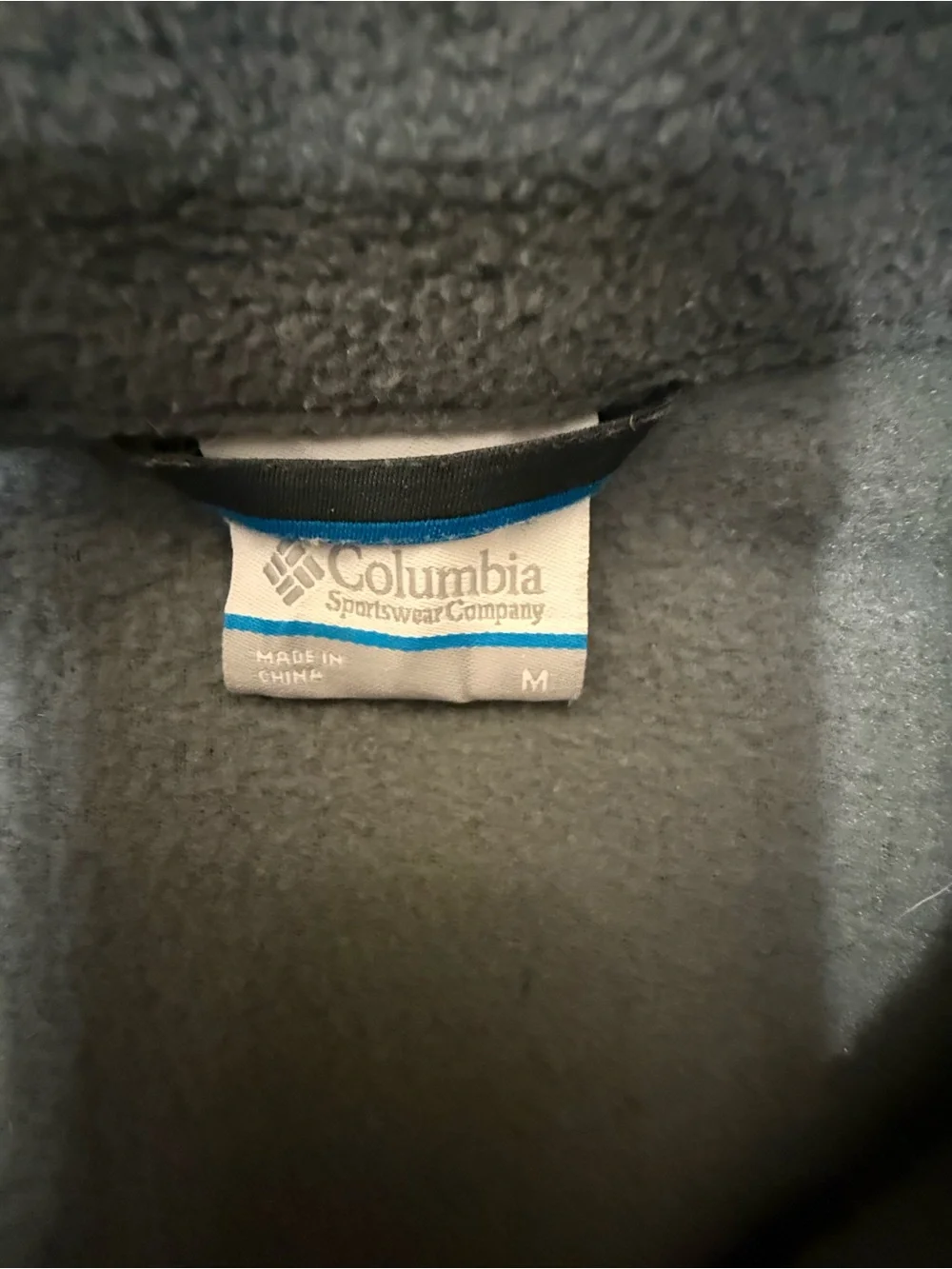 Columbia Men's Two-Tone Gray Full-Zip Jacket